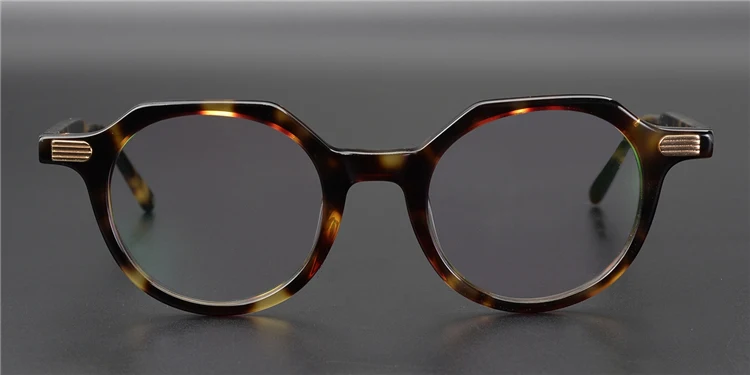 Ацетатные оптические очки, оправа для мужчин, прозрачные неправильные очки для женщин, круглые очки для близорукости по рецепту, оправы для очков, прозрачные очки