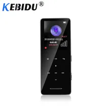 Kebidu новейший Bluetooth MP3 плеер без потерь HiFi музыкальный плеер портативный аудио 8 Гб Встроенный динамик fm-радио электронная книга часы