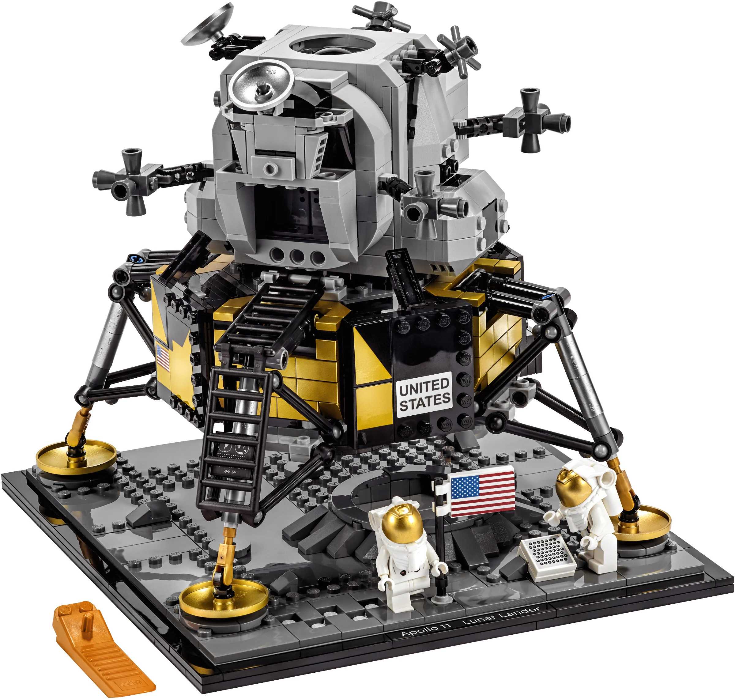 

10266 Ideas International Space Station The Apollo 11 Lunar Lander Model Building Blocks Creator Toys for children