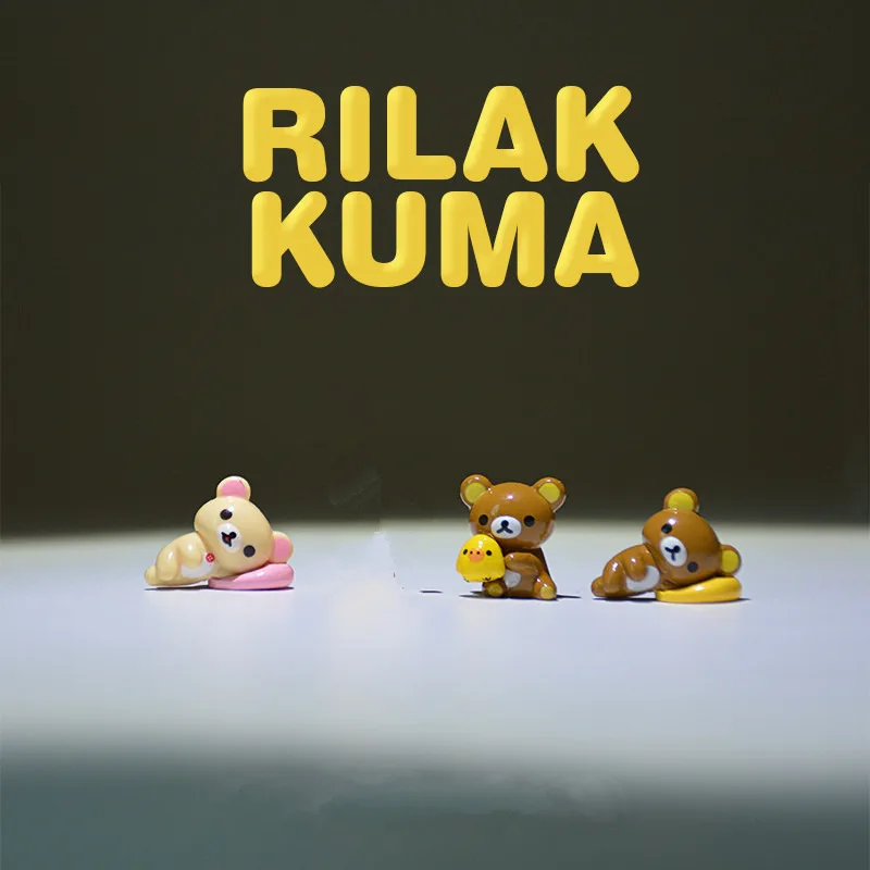 12 個 2 センチメートル非常に小リラックマかわいい Baar フィギュアおもちゃヒグマコレクションコレクションおもちゃ アクション トイ フィギュア Aliexpress