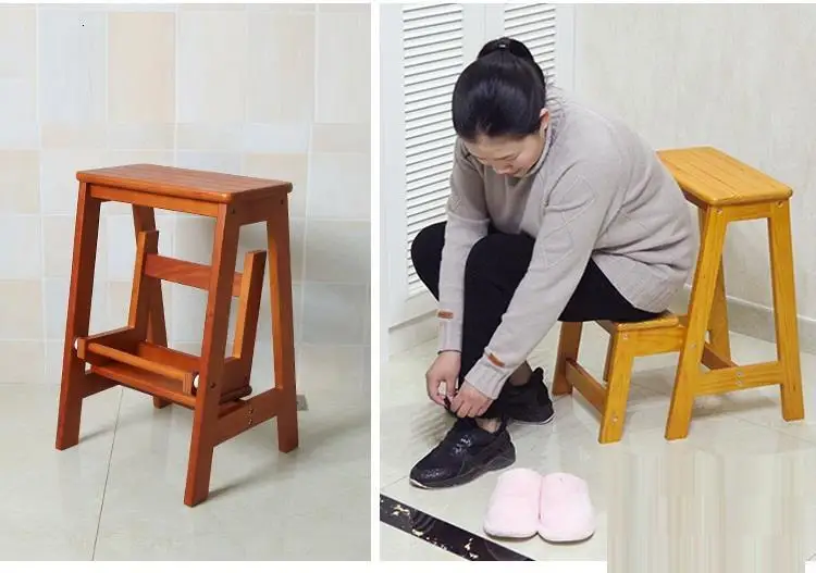 Табурет Cocina Banco складной стул Escalera Plegable Ванная комната для пожилых людей дерево Escaleta Merdiven Escabeau стул лестница