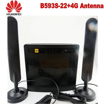 Billig Lte FDD TDD, CPE,4g Wireless Router Huawei B593, VPN Huawei B593s-22 + 4G Antenne Mobile Broadband Mit Sim Karte Slot