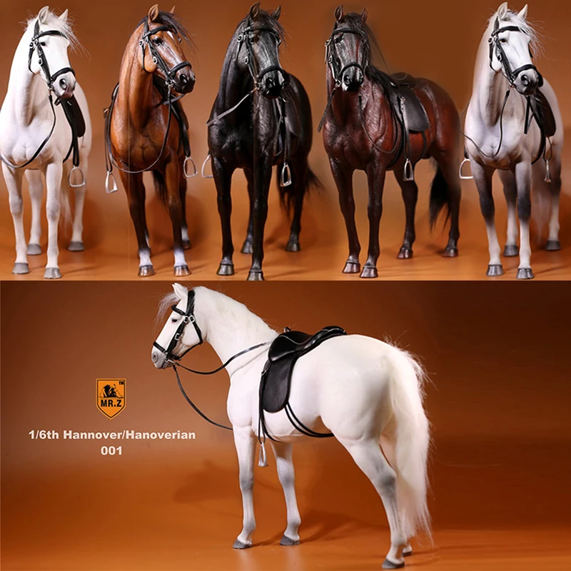 1/6 Soldiers Figure Horse Model Warhorse High 33cm Resin Model ...