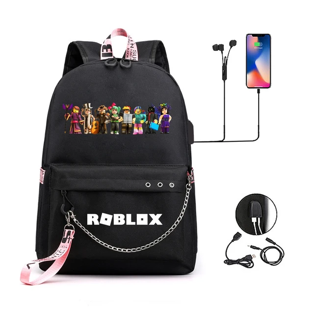 Kit Mochila Escolar Personalizada Roblox