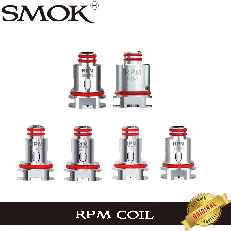 Tanio SMOK RPM cewka siatkowa potrójna i kwarcowa 1.2ohm SC 1.0ohm RPM