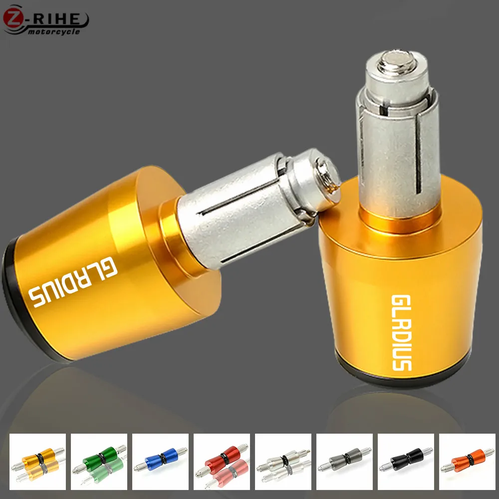 

Universal Moto parts 7/8" Hand Bar Ends Motorcycle Accessories handleBar Dirt Bike Silver End Cap For suzuki GLADIUS 2009
