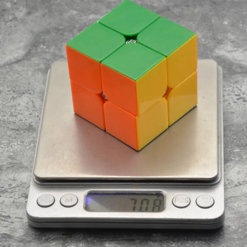 QiYi 2x2x2 5,1 см Профессиональный кубик Magicco скорость Neo куб Cubo Магическая наклейка для взрослых антистресс головоломка подарки игрушки для детей