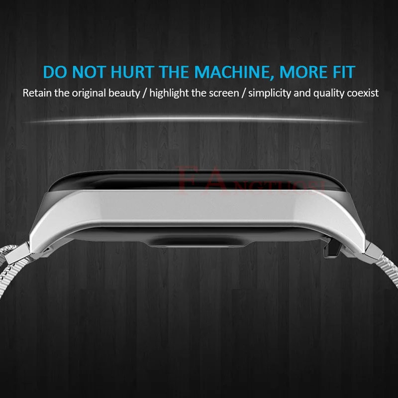 FANGTUOSI для Xiaomi mi Band 4 3 ремешок металлический магнитный браслет ремешок mi Band 4 3 Безвинтовой сменный ремешок из нержавеющей стали FANGTUOSI для Xiaomi mi Band 4 3 ремешок металлический магнитный браслет ремешок mi Band 4 3 Безвинтовой сменный ремешок из нержавеющей стали