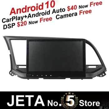 

Fit for HYUNDAI Elantra 2016 Car Radio GPS Music player tape recorder Android 10 64GB Navigation DSP CarPlay IPS Multimedia