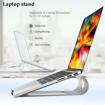 

Portable Laptop Stand Holder Alloy NoteBooks Heat Dissipation Bracket for PC Computer QJY99