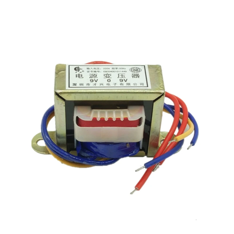 EI48/8 Вт трансформатор 220 В к AC одиночный/двойной 6V9V12V15V18V24V медный сердечник DB-8VA низкой частоты изоляции аудио трансформатор