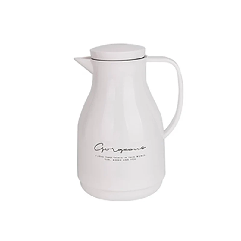 

Nordic Thermal Insulation Kettle Pressing Type 900Ml Thermos Bottle Coffee Milk Cans Drinking Water Pot Home Office Bar Letter"G
