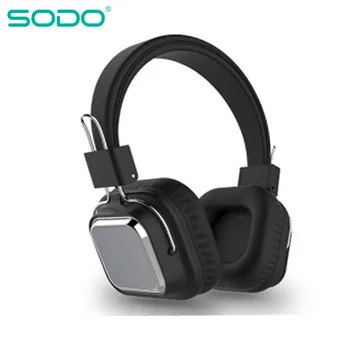 

SODO SD-1003 Bluetooth Headphone On-Ear Wired Wireless Headphones Foldable Bluetooth 5.0 Stereo Headset with Mic Support TF Card