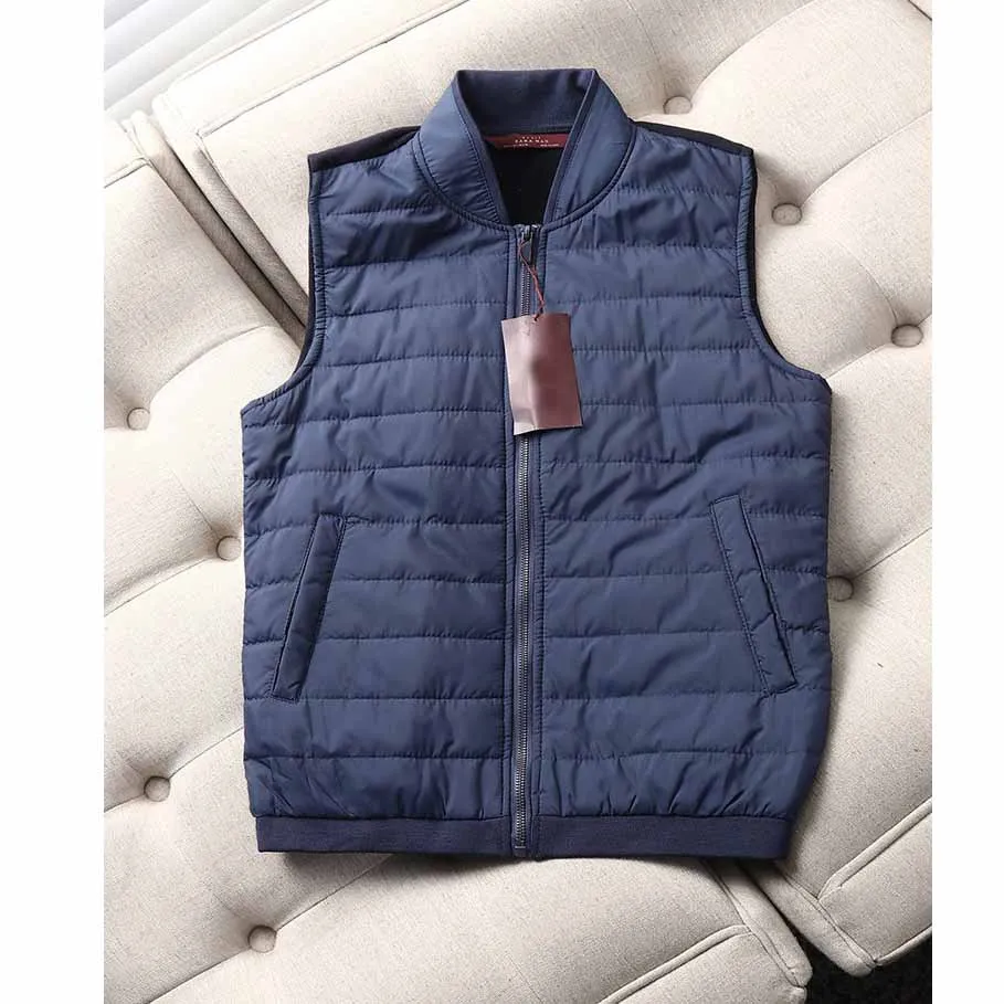 

Men's Vest Parkas Autumn Spring Warm Weight light Vest Coat Jacket Fashion Thin Vest Outwear Parkas New