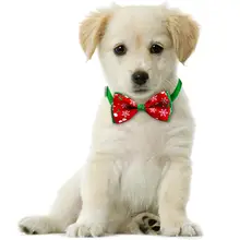 Ошейник для собак галстук-бабочка для домашних животных рождественские аксессуары для собак 1 шт. Регулируемая практичная
