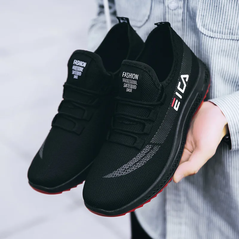 

2019 Spring New Style MEN'S SHOES Casual Old Beijing Cloth Shoes Low-top Shoes Breathable Athletic Shoes
