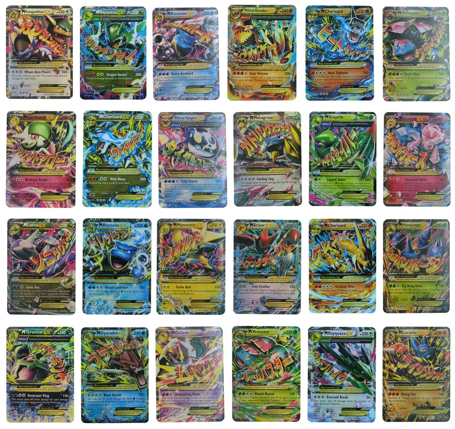 

pokemon gx card pet GX ex English card game Battle pokemon Game Collection Cards toys