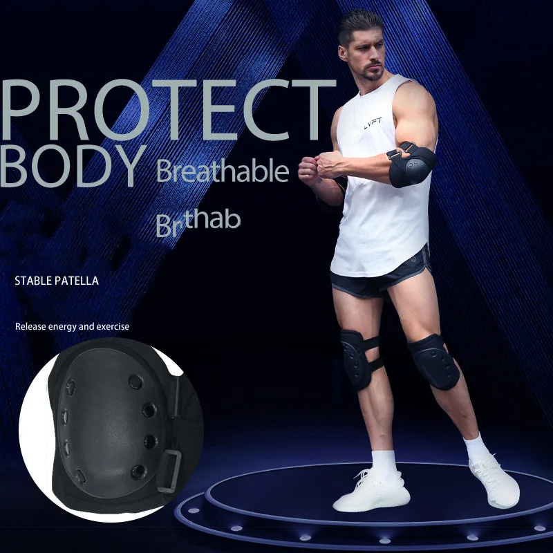 1 Pair Skating Climbing Knee Pads Protector Snowboard Tactical Kneecap Knee Patella Brace Skating Climbing Kneepads