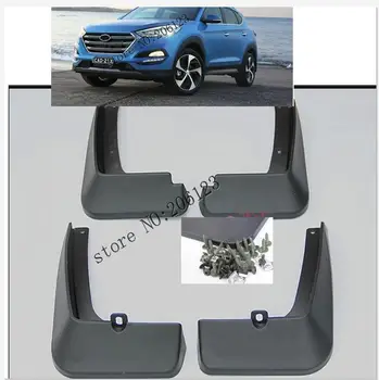 

Set Molded Mud Flaps For Hyundai Tucson 2016 - 2019 Mudflap Splash Guards Mudguard Fender Front Rear 2018