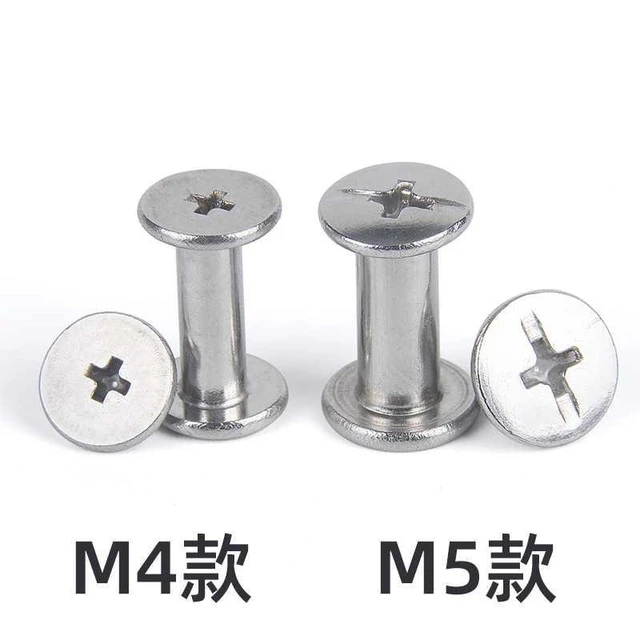 Buy Wholesale China Chicago Screws Countersunk Head Sex Bolt Binding Post  Rivet Stainless Steel Male And Female Screw Chicago Screws For Leather &  Screws at USD 0.03