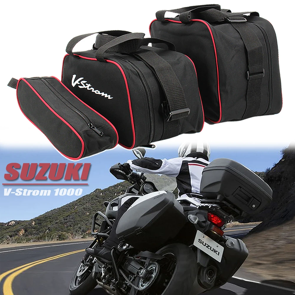 

DL 1050 Motorcycle Travel Bag Inner Trunk Bags For SUZUKI V-STROM DL 1000 DL1000 DL 650 Storage Luggage Bag
