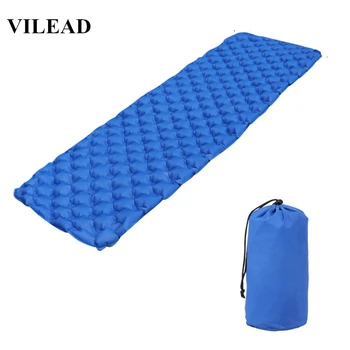 

VILEAD Ultralight Portable Outdoor Air Mattress Inflatable Cushion Sleeping Pad for Camping Hiking Backpacking Travel 190*57cm