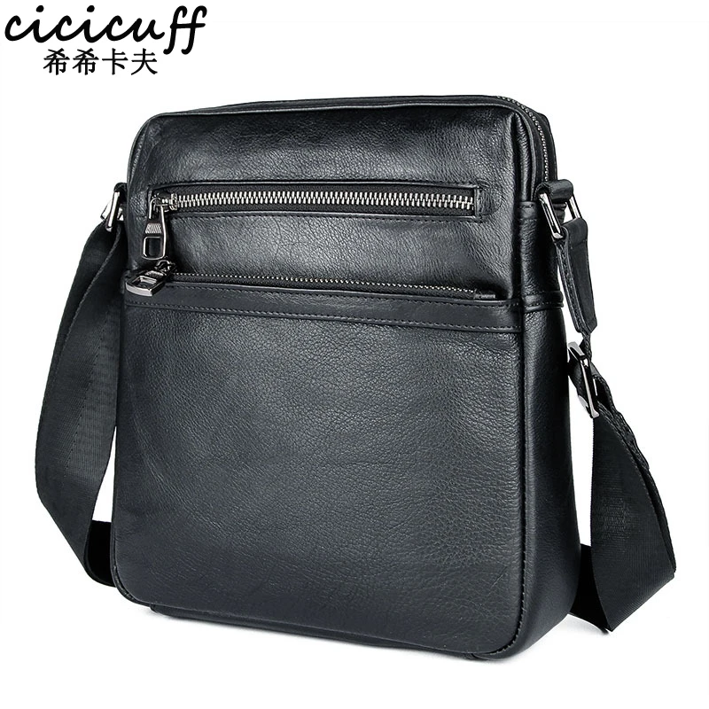 

Original Leather Men's Shoulder Bag Business Messenger Bags Real Leather Man's Handbag Sling Bag New Bolsos Male Crossbody Bags