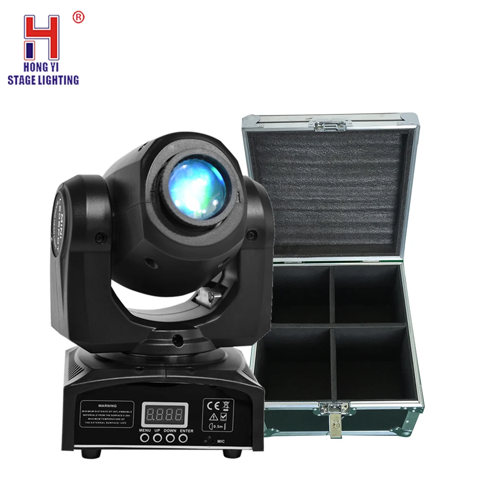 

LED Inno Pocket Spot Mini Moving Head Light 30W DMX dj 8 gobos effect stage lights with flight case(4pcs/lot)
