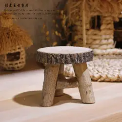 Восстановление древних способов небольшой деревянный стул ребенок фотографии реквизит BeBe фото небольшой мебели аксессуар