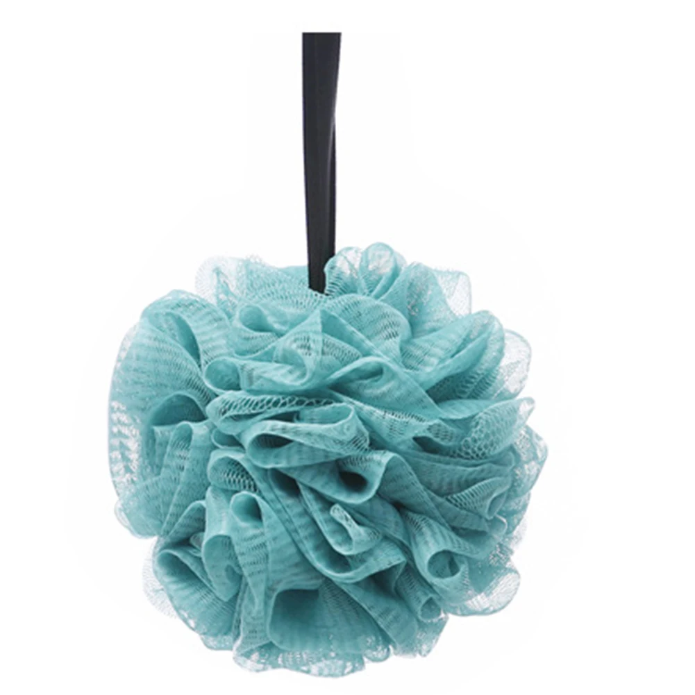 Massage Body Wash Bath Scrubber Shower Spa Mesh Body Cleaning Scrub Random Colors Flower Bath Drop Shipping#0306