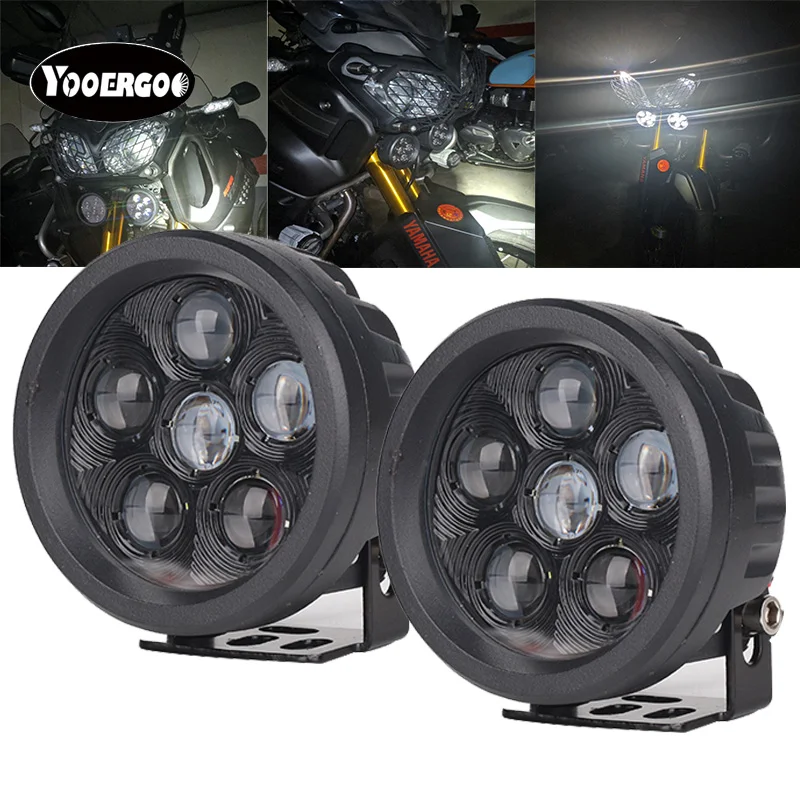 1Pair 3.5 inch 18W Round Led Projector Work Lights Off-road Driving Pod  Spotlight for J eep SUV ATV Boats Cars Trucks - AliExpress