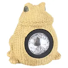 Наружная Солнечная садовая лампа для ландшафта лампа Имитация животных лягушка проекционная лампа для сада двор виллы парк газон Декор