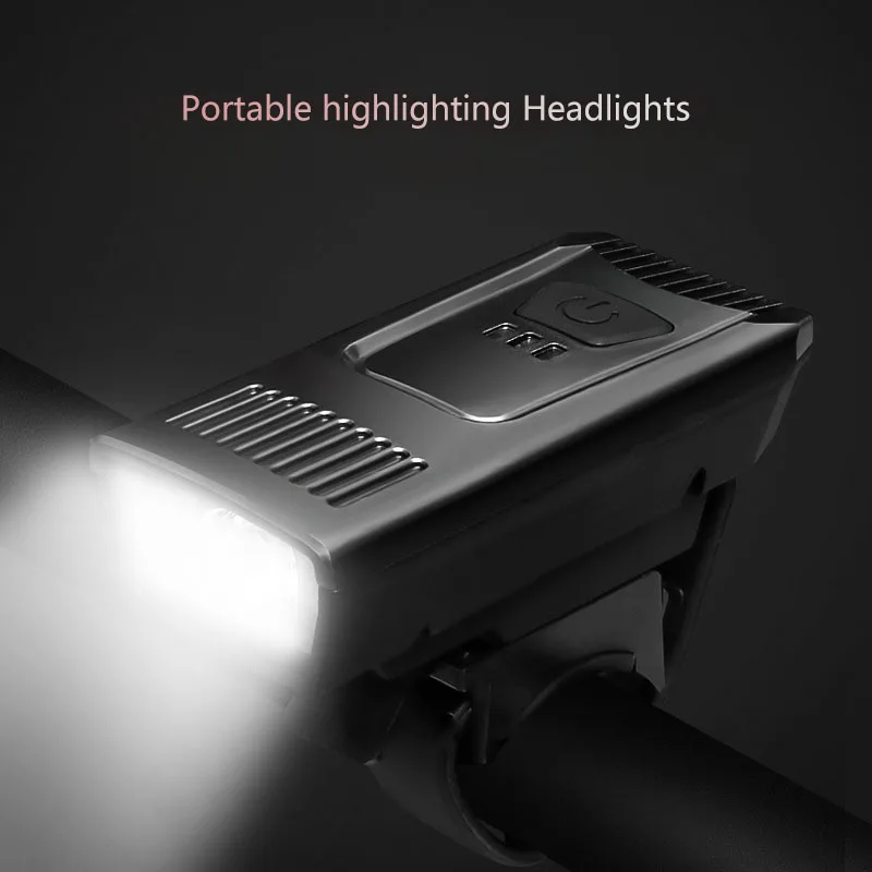 MTB Bicycle Headlight USB Rechargeable LED Waterproof Super Bright Zoom Headlight MTB Bike Led Light