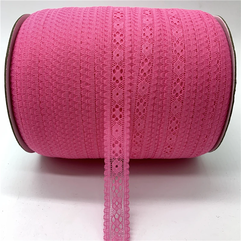 5 ярдов 20 мм кружевная лента ручной работы вышитая кружевная отделка Лента ручной работы кружевные украшения DIY швейная ткань французская кружевная ткань - Цвет: Rose
