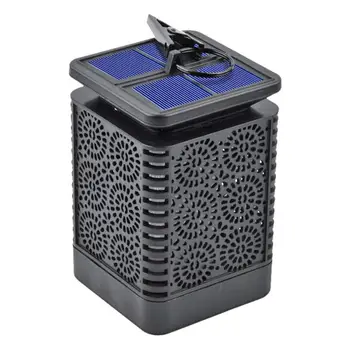 

Retro Solar LED Flame Light Flower Pattern Waterproof for Outdoor Clip Lamp