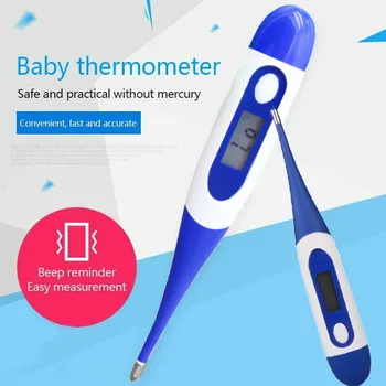

Babies Child Adult Body Digital LCD Thermometer Heating Baby Temperature Measurement USSP High Quality Essential for Baby