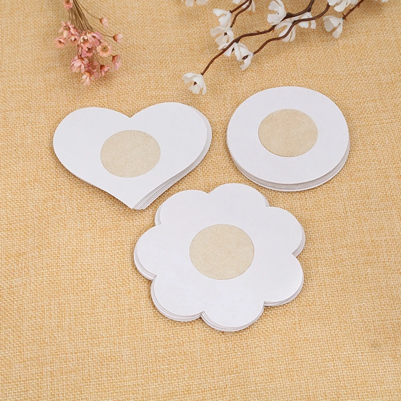 

Sexy Nipple Covers Disposable Breast Petals Flower Sexy Tape Stick On Bra Pad Pastie For Wedding Dress Intimate Sticker Lingerie