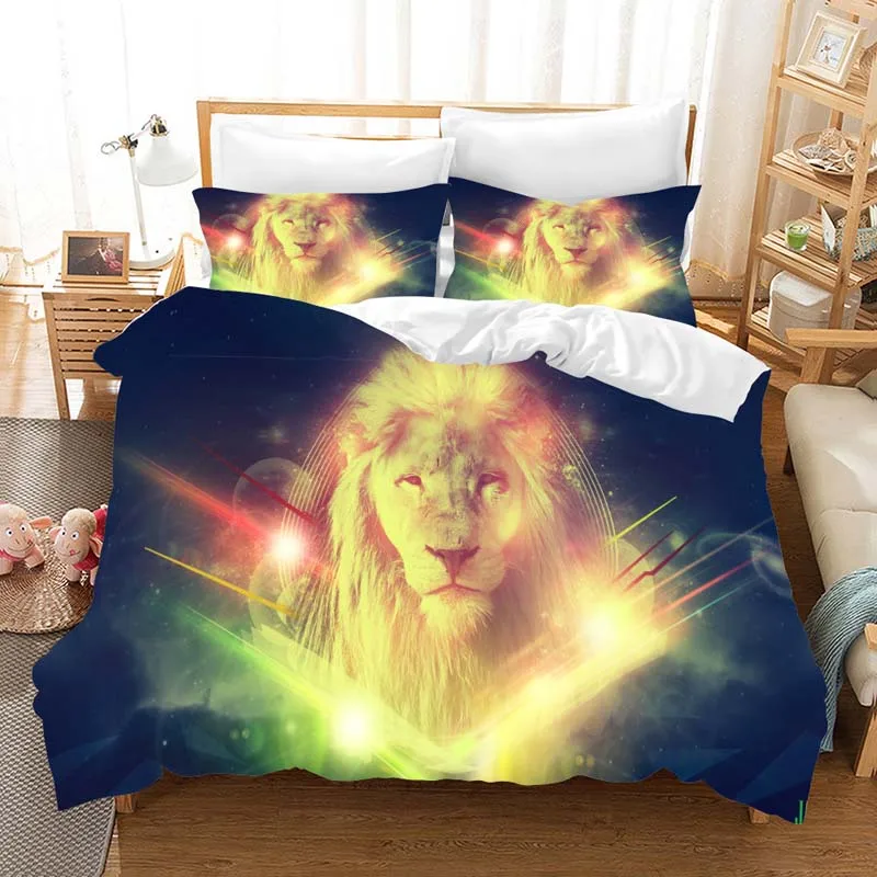8 Король Лев Simba 3d комплект постельного белья, пододеяльник, постельное белье, Комплект постельного белья, одеяло, Комплект постельного белья s, постельное белье(без простыни - Цвет: 8