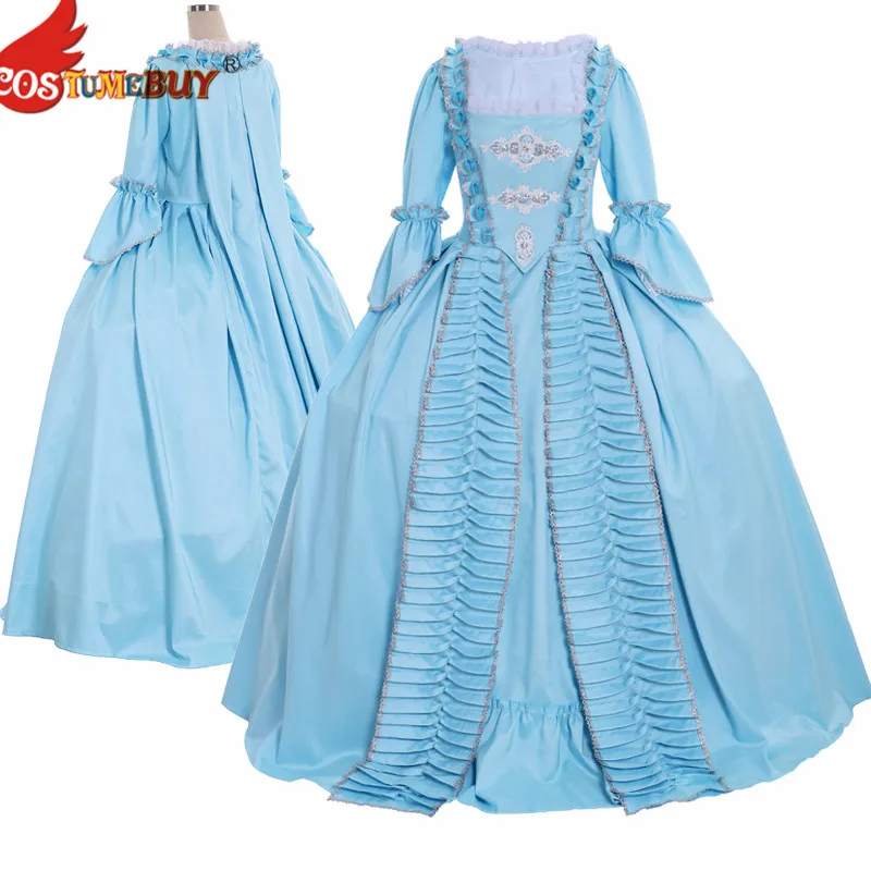 Costumebuy Tudor Marie Antoinette платье в стиле рококо 18-й век Антуанетта барокко викторианское женское бальное платье Belle платье на заказ