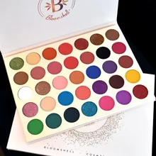 35 Colors Bright Glitter Eyeshadow Palette Natural High Pigmented Shrimmer Makeup Colorful Vibrant Make Up Pallets Kit