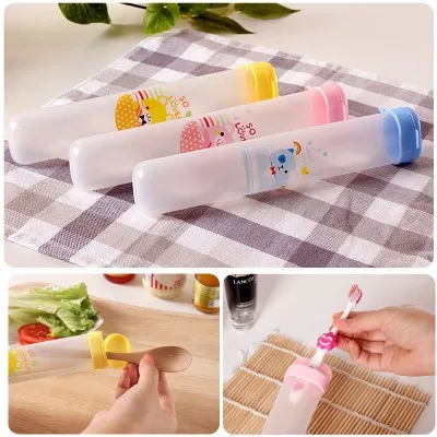 Техника для путешествий портативный чехол для зубной щетки-подвесной набор зубная трубка коробка для посуды