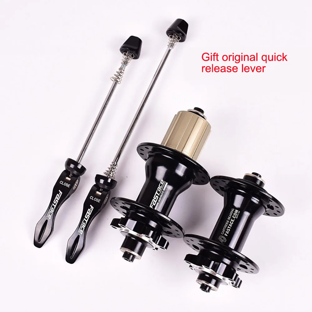 Fastace MTB Mountain Bike Hub 11 Speed 32 Holes 28h 36h Hub 4 Sealed Bearing 3 Pawls 30 teeth Taki QR Hubs Disc Brake Bike parts - Цвет: 36h QR black