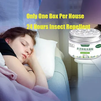 

Natural Mosquito Repellent Scented Gel Protection Pure Citronella no-Insect May 28th