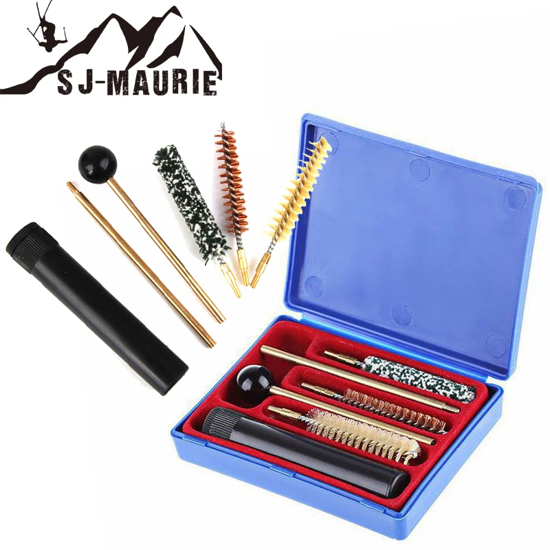 

Universal Gun Cleaning Kit For Rifle Pistol Handgun Shotgun Professional Gun Cleaning Set Gun Brush Tool Hunting Accessories 6pc