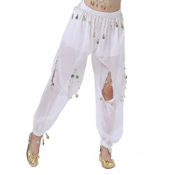 120D Chiffon Belly Dance Lantern Pant Elastic Breathable Bellydance Trousers Bloomers