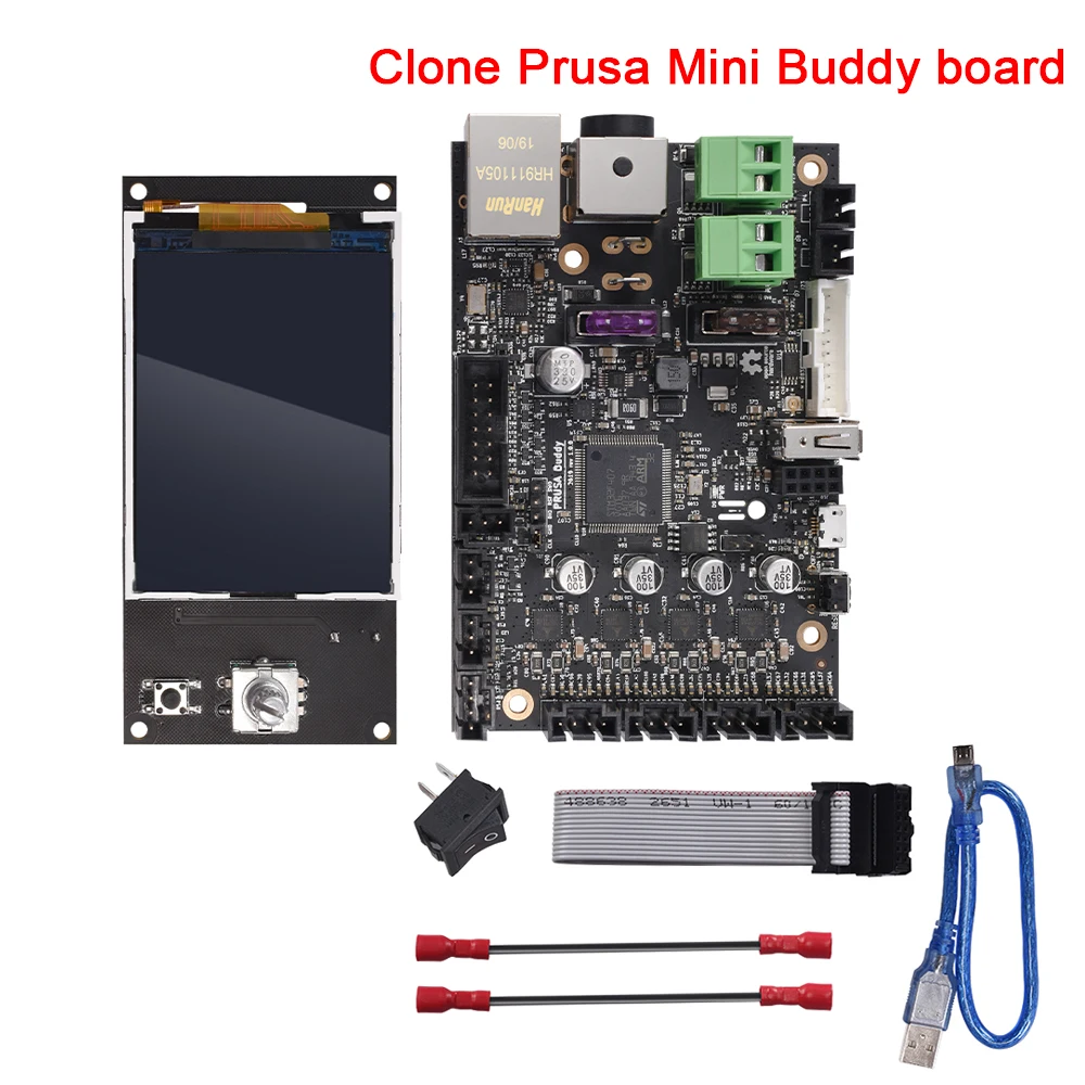 Kamonda Clone Prusa Buddy Control Board Integrated TMC2209 Driver for 3D Printer Parts Clone Prusa Mini Buddy Board Kit As The Pictures Shown