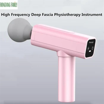 

Deep Tissue Muscle Massage Gun 5 Gears Percussion Fascia Gun Body Massage Back Relaxing Muscle Gun Handheld Electric Massager