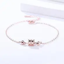 1 шт, модный серебряный браслет, изысканные стразы, инкрустированный браслет, простой элегантный браслет, ювелирные изделия для женщин, девушек, подружек