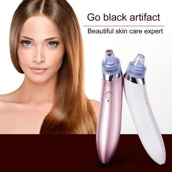 

Skin Care Pore Vacuum Blackhead Remover Acne Pimple Removal Face Clean Facial Diamond Dermabrasion Machine Vacuum Suction Tool