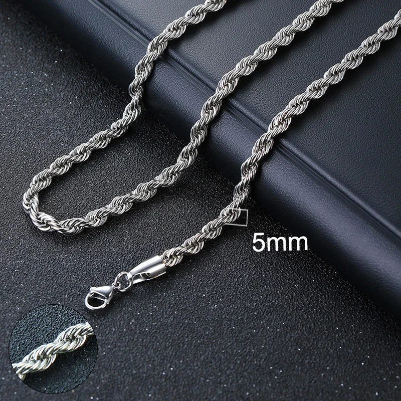 5mm Silver Rope